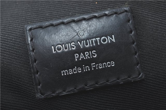 Auth Louis Vuitton Monogram Eclipse Briefcase Explorer Black M40566 LV J1849