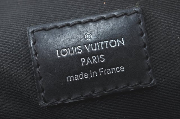 Auth Louis Vuitton Monogram Eclipse Briefcase Explorer Black M40566 LV J1849