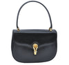 Authentic GUCCI Hand Bag Purse Leather Black J1850