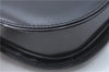 Authentic GUCCI Hand Bag Purse Leather Black J1850