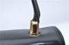 Authentic GUCCI Hand Bag Purse Leather Black J1850