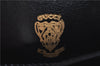 Authentic GUCCI Hand Bag Purse Leather Black J1850