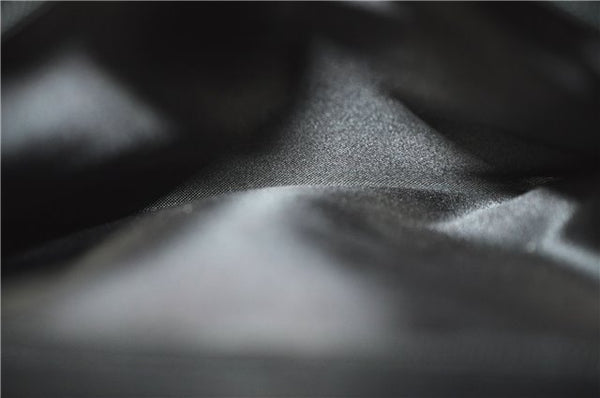 Authentic GUCCI Hand Bag Purse Leather Black J1850