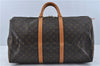 Authentic Louis Vuitton Monogram Keepall 55 Travel Boston Bag M41424 LV J1852