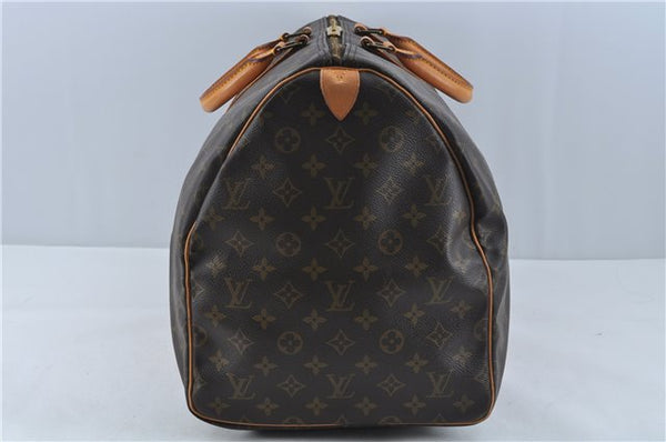 Authentic Louis Vuitton Monogram Keepall 55 Travel Boston Bag M41424 LV J1852