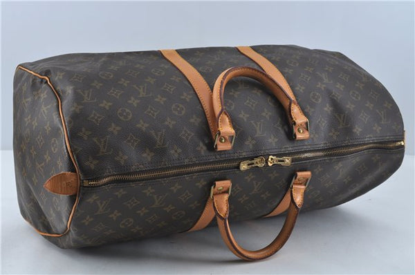 Authentic Louis Vuitton Monogram Keepall 55 Travel Boston Bag M41424 LV J1852