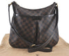 Auth Louis Vuitton Damier Bloomsbury PM Shoulder Cross Body Bag N42251 LV J1853