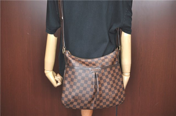 Auth Louis Vuitton Damier Bloomsbury PM Shoulder Cross Body Bag N42251 LV J1853