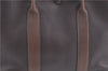 Authentic HERMES Garden Party TPM Tote Hand Bag Purse Leather Brown J1855