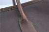 Authentic HERMES Garden Party TPM Tote Hand Bag Purse Leather Brown J1855