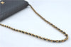 Authentic CHANEL Lamb Skin Chain Shoulder Cross Body Bag Purse Black CC J1856