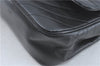 Authentic CHANEL Lamb Skin Chain Shoulder Cross Body Bag Purse Black CC J1856