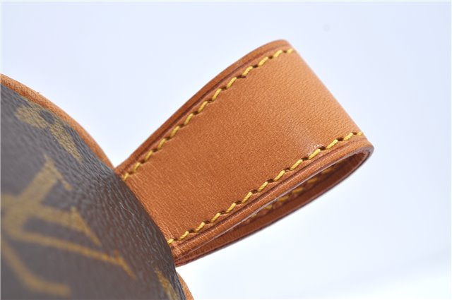 Authentic Louis Vuitton Monogram Trousse Ronde Pen Case Pouch M47626 LV J1858