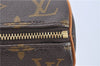 Authentic Louis Vuitton Monogram Trousse Ronde Pen Case Pouch M47626 LV J1858