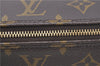 Authentic Louis Vuitton Monogram Trousse Ronde Pen Case Pouch M47626 LV J1858