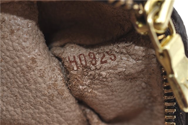 Authentic Louis Vuitton Monogram Trousse Ronde Pen Case Pouch M47626 LV J1858