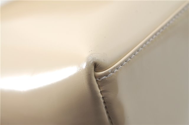 Authentic GUCCI Leather Shoulder Tote Bag Purse Beige J1862