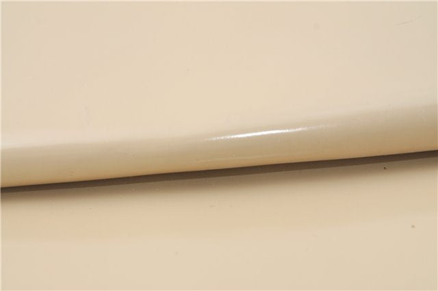 Authentic GUCCI Leather Shoulder Tote Bag Purse Beige J1862