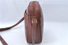 Auth Salvatore Ferragamo Vara Shoulder Cross Body Bag Purse Leather Brown J1866