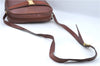 Auth Salvatore Ferragamo Vara Shoulder Cross Body Bag Purse Leather Brown J1866