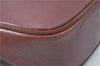 Auth Salvatore Ferragamo Vara Shoulder Cross Body Bag Purse Leather Brown J1866