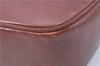 Auth Salvatore Ferragamo Vara Shoulder Cross Body Bag Purse Leather Brown J1866