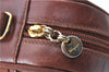 Auth Salvatore Ferragamo Vara Shoulder Cross Body Bag Purse Leather Brown J1866
