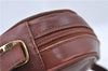 Auth Salvatore Ferragamo Vara Shoulder Cross Body Bag Purse Leather Brown J1866