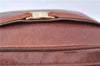 Auth Salvatore Ferragamo Vara Shoulder Cross Body Bag Purse Leather Brown J1866