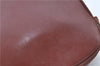 Auth Salvatore Ferragamo Vara Shoulder Cross Body Bag Purse Leather Brown J1866