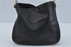 Authentic GUCCI Bamboo 2Way Shoulder Hand Bag Purse Leather Black Junk J1867