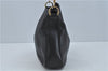 Authentic GUCCI Bamboo 2Way Shoulder Hand Bag Purse Leather Black Junk J1867