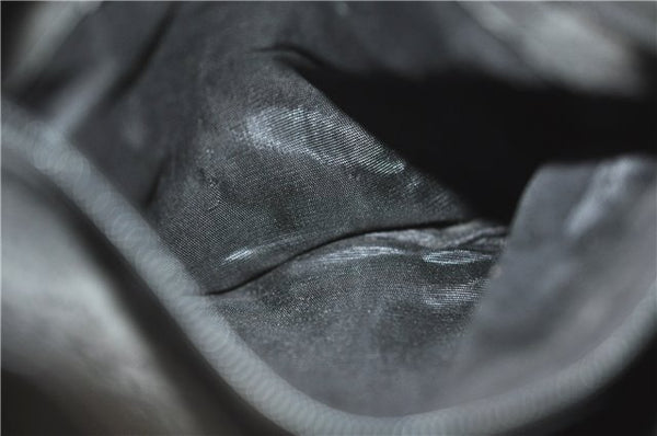 Authentic GUCCI Bamboo 2Way Shoulder Hand Bag Purse Leather Black Junk J1867