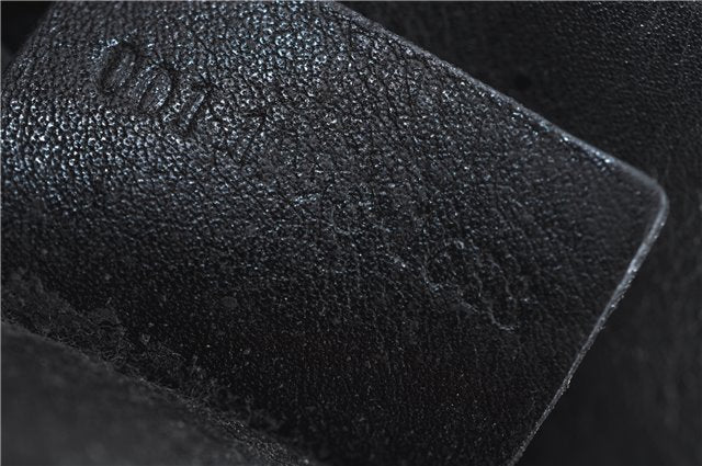 Authentic GUCCI Bamboo 2Way Shoulder Hand Bag Purse Leather Black Junk J1867