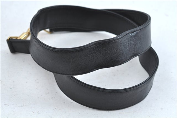 Authentic GUCCI Bamboo 2Way Shoulder Hand Bag Purse Leather Black Junk J1867