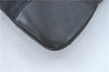 Auth GUCCI Kandinsky Shoulder Hand Bag GG Canvas Leather 0014057 Black J1868