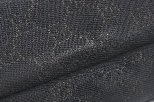 Authentic GUCCI Shoulder Tote Bag GG Canvas Leather 180450 Brown J1869