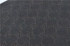 Authentic GUCCI Shoulder Tote Bag GG Canvas Leather 180450 Brown J1869