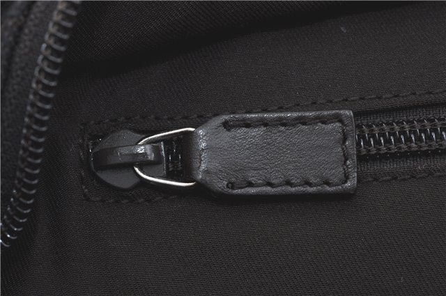 Authentic GUCCI Shoulder Tote Bag GG Canvas Leather 180450 Brown J1869