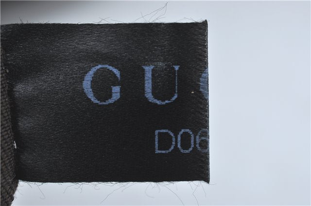 Authentic GUCCI Shoulder Tote Bag GG Canvas Leather 180450 Brown J1869