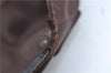 Authentic PRADA Nylon Leather Backpack Brown J1872