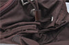 Authentic PRADA Nylon Leather Backpack Brown J1872