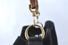 Authentic GUCCI Bamboo 2Way Shoulder Hand Bag Purse Suede Leather Black J1878