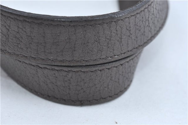 Authentic GUCCI Abbey Shoulder Tote Bag GG Canvas Leather 141470 Brown J1879