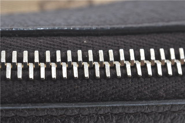 Authentic GUCCI Abbey Shoulder Tote Bag GG Canvas Leather 141470 Brown J1879