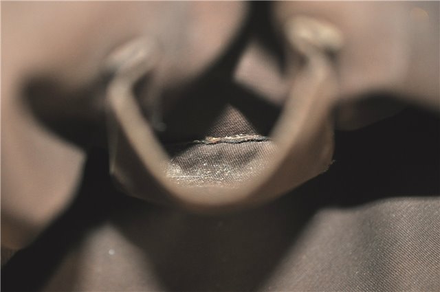 Authentic GUCCI Abbey Shoulder Tote Bag GG Canvas Leather 141470 Brown J1879