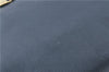 Authentic Salvatore Ferragamo Vara Leather Shoulder Tote Bag Navy Blue SF J1880