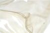 Authentic HERMES Vinyl Kelly Beach Hand Bag Purse Clear  J1881