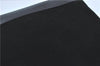 Authentic Ferragamo Gancini Velor Leather Shoulder Tote Bag Black J1885
