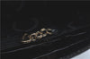 Authentic Ferragamo Gancini Velor Leather Shoulder Tote Bag Black J1885